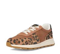 TOMS Damen Trvl Lite Retro Schnür-Sneaker, Leopard, 9.5