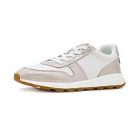 Toms TRVL Lite Retro Sneaker Damen wasserabweisend Champagner Twill/Schimmerndes Wildleder Gr. 38,5