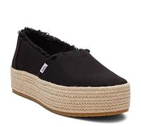 Toms Valencia black canvas/fray 38