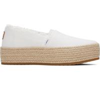 Toms Valencia white canvas/fray 39