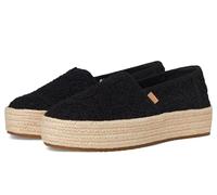 TOMS Damen Valencia Slip-On Plateauschuhe, Schwarz, 36.5 EU