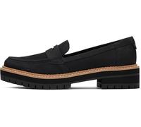 Toms Damenschuhe Cara Wide Loafer – Schwarz – Größe 39 EU