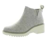 TOMS Damenstiefel Wildleder Textil Stilvoller Keilabsatz Komfortabler Schuh mit OrthoLite Hybrid Einlegesohlen 9 cm Schafthöhe 5 cm Keil
