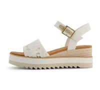 TOMS Diana Damen-Pantoletten | Verstellbare Knöchelschnalle, CloudBound Foam Comfort, leichte Seilzwischensohle, strukturierte EVA-Außensohle