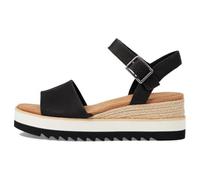 TOMS Diana Damen-Pantoletten | Verstellbare Knöchelschnalle, CloudBound Foam Comfort, leichte Seilzwischensohle, strukturierte EVA-Außensohle