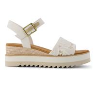 Toms Diana egret floral crochet 38