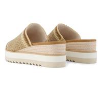 Toms Diana Mule almond multi engineered crochet 36