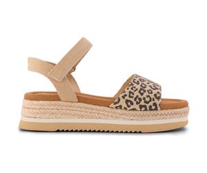 Toms Diana oatmeal small leopard spots 32.5