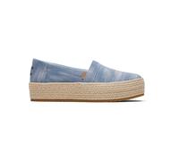 TOMS Damen Valencia Flacher Slipper, Pastellblauer Denim, 41 EU