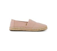 Toms Damen Espadrille Rope 2.0_Drizzle Grey Sneaker, Pale Rose Two Tone Slub, 38 EU