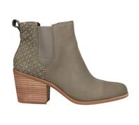 TOMS EverlyBoot für Damen, Olive Night Wildleder, geprägt, Waffelmuster, 42.5 EU