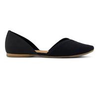 Toms Gemma Dorsay black heritage canvas/leather/embroidery 38.5