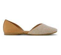 Toms Gemma Dorsay honey tonal sparkle woven/leather 42.5