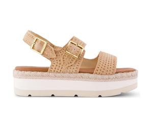 Toms Giana almond multi engineered crochet 36