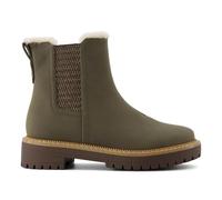 TOMS Girl's Bennet Chelsea Boot, Canteen Nubuck Pu Faux Fur, 37 EU