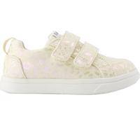 TOMS Girl's Cruz Double Strap Sneaker, Natural Iridescent Leopard, 5 UK Child