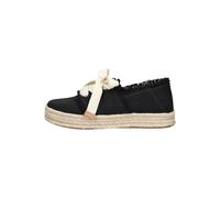 TOMS Halbschuhe Textil Schwarz/Beige - 42,5