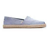 Toms - Heart Motif Woven - Damen Espadrilles - hellblau (blu), Gr. 35.5 EU / 5 US / 3 UK