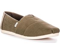 TOMS Herren Alpargata Flacher Slipper, Canteen Refibra, 43 EU