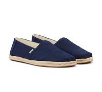 TOMS Herren Alpargata Rope Classic Flacher Slipper, Blue Navy, 45 EU