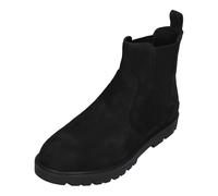 TOMS Herren Griffin Chelsea Boot, Schwarzes, wasserabweisendes Leder, 44.5 EU