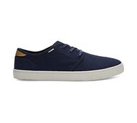 TOMS Homme Carlo Sneaker Basket, Bleu Marine, 42.5 EU