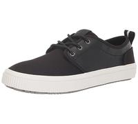 TOMS Herren Carlo Terrain Sneaker, Schwarzes Leinen und Leder, 40 EU