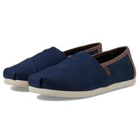 Toms Alpargata Classic navy brushed twill/tan synthetic trim 42.5