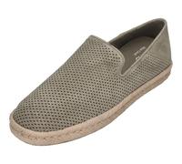 TOMS Herren Espadrilles SANTIAGO 10022203 - vetiver grey dp suede 44.5 EU