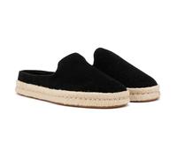 TOMS Herren Espadrilles Santiago Mule 10021892 - Black dp Suede, Größe:42.5 EU
