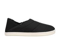 TOMS Herren Ezra Hausschuh, Schwarzes, Mattes Ripstop-Gewebe, 42.5 EU