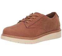 TOMS Herren Oxford Navi TRVL LITE – wasserabweisendes hellbraunes Leder – Größe 43,5 EU