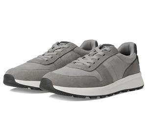 Toms Herren Travel Lite Retro Sneaker, Drizzle Grey Suede/Vintage Twill, 12