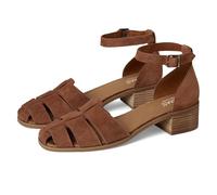 Toms Jaclyn Fisherman amber brown kid suede 38
