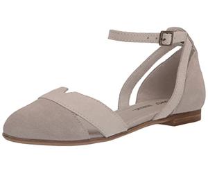 TOMS Juliannah Ballerinas für Damen, Grau, 41 EU