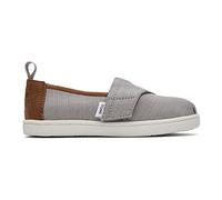 TOMS Jungen Unisex Kinder Tiny Alpargata Flacher Slipper, Grau, 28.5 EU