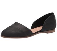 TOMS Jutti Dorsay-Ballerinas für Damen, Double Black, 35.5 EU
