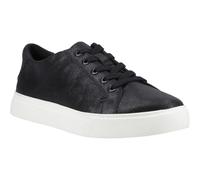 TOMS Kameron Schnür-Leder Damen Sneakers in Schwarz Metallic EU 42 / UK 8