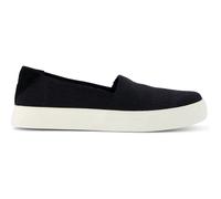 Toms Kameron Slip ON black open weave mesh/suede 37.5