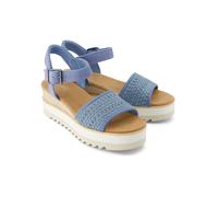 TOMS Keilsandaletten in Hellblau - Größe 41 | Damen Sandalen