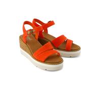 TOMS Keilsandaletten in Rot - Größe 40 | Damen Sandalen