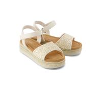 TOMS Keilsandaletten in Weiß - Größe 34,5 | Kindersandalen