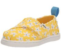 TOMS Klassische Alpargata-Loafer für Mädchen, flach, Sun Yellow Sun Daisies, 5 UK