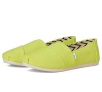 TOMS Damen Alpargata Classic Espadrille, Bright Lime Heritage Canvas, 37 EU