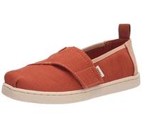 Toms Tiny Alpargata Woven Kleinkinder Klett-Espadrilles Braun (Umber Brown), Gr. 27 EU / 10 US C / 9 UK C