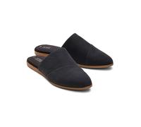 TOMS Leder-Pantoletten in Schwarz - Größe 39 | Damen Pantoletten