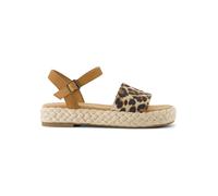 TOMS Leder-Sandalen in Beige - Größe 39 | Damen Sandalen