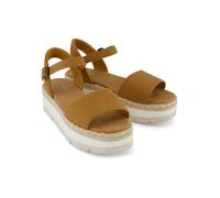 TOMS Leder-Sandaletten in Hellbraun - Größe 40 | Damen Sandalen
