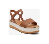 TOMS Leder-Sandaletten in Hellbraun - Größe 40 | Damen Sandalen