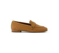 TOMS Leder-Slipper in Hellbraun - Größe 37 | Damen Schuhe Halbschuhe